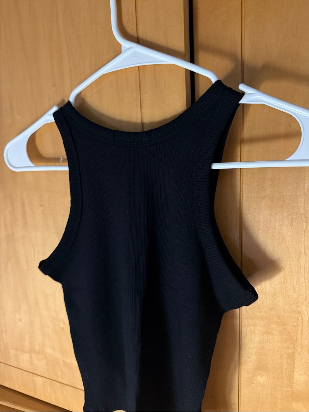 GUESS Black Ribbed Tank - Picture 3 of 3